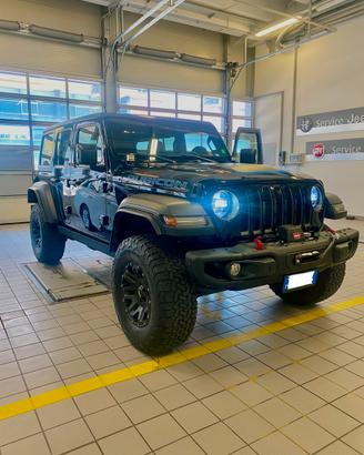Jeep Wrangler Rubicon 4xe Preparazione OMOLOGATO