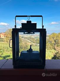 Lampada ferroviaria a petrolio fine ottocento
