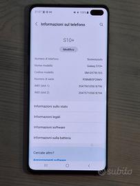 SAMSUNG GALAXY S10 PLUS 512GB NERO