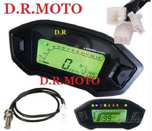 Strumentazione digitale moto b01 universale nero