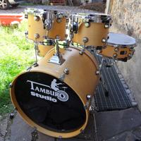 batteria acustica Tamburo Studio 2001 5 pz