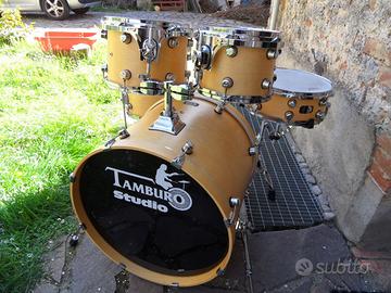 batteria acustica Tamburo Studio 2001 5 pz