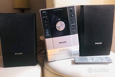 Impianto stereo cd e cassette Philips
