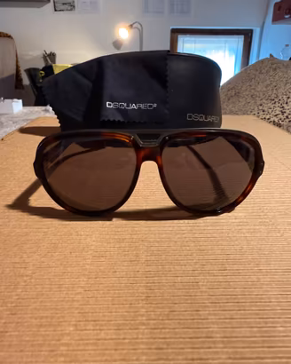 Occhiali da sole Dsquared2 aviator + custodia