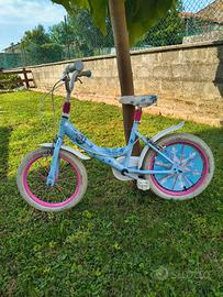 Bici Frozen per bambina cerchi da 16