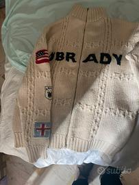 Maglione Uomo XXL con zip -lana-BRADY