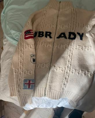 Maglione Uomo XXL con zip -lana-BRADY