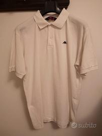 Polo uomo manica corta Robe di Kappa bianca tg L