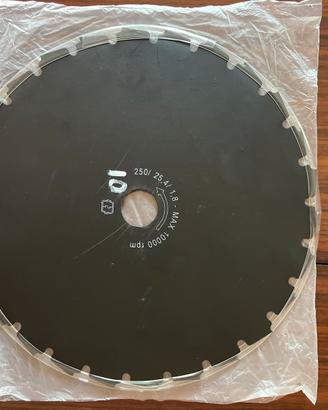 Disco lama per sega circolare 250mm - NUOVO