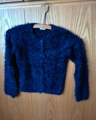 Cardigan blu notte  BluKids tag. 3 - 4 anni nuovo
