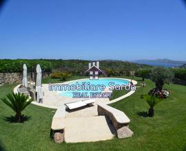 PALAU - CAPO D'ORSO - VILLA SINGOLA VISTA MARE CON