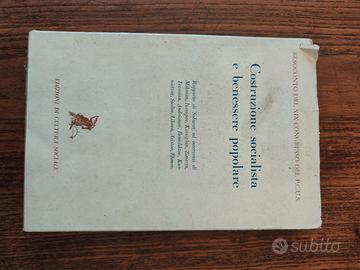 Costruzione socialista e benessere popolare – 1952