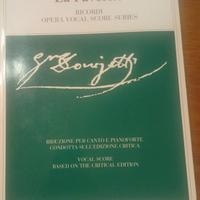 Spartito musicale. La favorite di G.Donizetti
