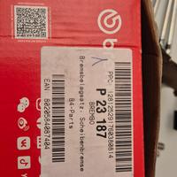 PASTIGLIE FRENO ANTERIORI BREMBO P 23 187 
