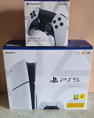 sony playstation 5 ps5 nuova + pad edge usato