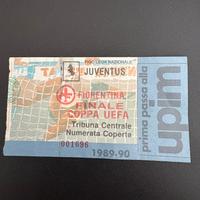 BIGLIETO JUVENTUS FIORENTINA FINALE COPPA UEFA