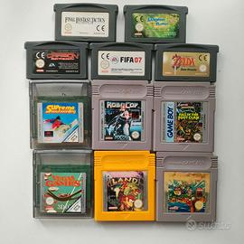 Lotto Giochi cartucce Game Boy / Color / Advance