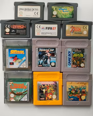 Lotto Giochi cartucce Game Boy / Color / Advance