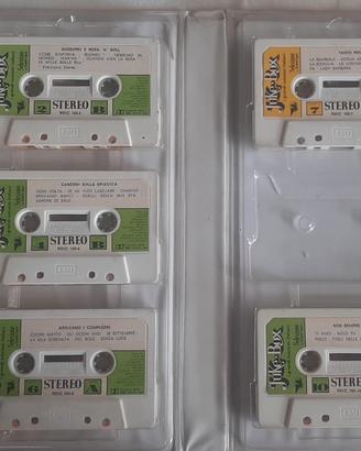 Cofanetto musicassette anni 70