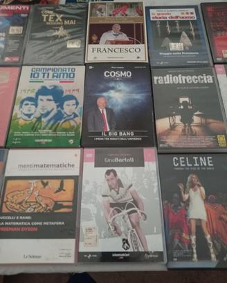 DVD film ,documentari,sport,scienze,musica