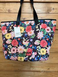 Borsa Desigual a fiori