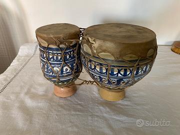 Bonghi percussioni originali marocchine