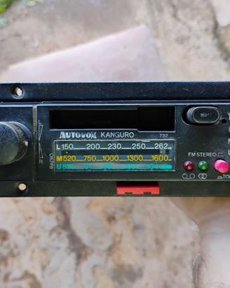 Autoradio d'Epoca Autovox Canguro