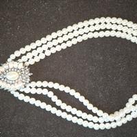 collana perle bigiotteria anni 80