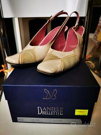 Scarpe Decoltè aperta dietro Daniele Belletti n36