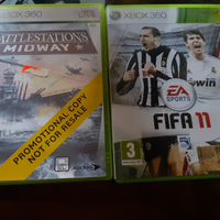 Giochi Xbox 360 fifa11 & battlestations midway