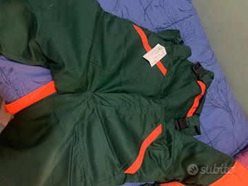 Tuta antitaglio per motosega