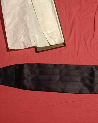 Fascia da smoking nera ROSI COLLECTION