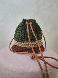 borsa sacca uncinetto 