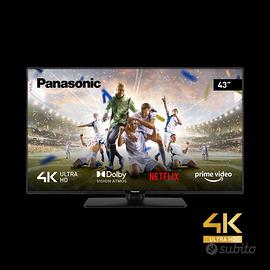 TV  Led 4K Ultra HD Panasonic 43 pollici
