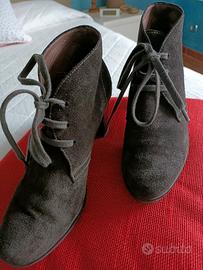 Scarpe francesine camoscio Nero Giardini