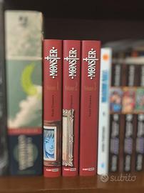Monster di Naoki Urasawa Volumi 1, 2, 3