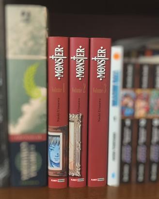 Monster di Naoki Urasawa Volumi 1, 2, 3