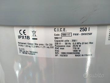 scaldacqua pompa di calore 