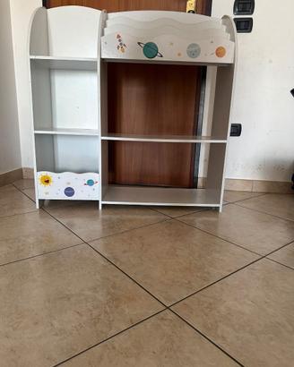 Libreria Scaffale Cameretta Bambini