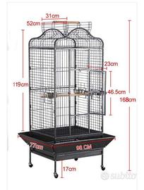 Gabbia per pappagalli 