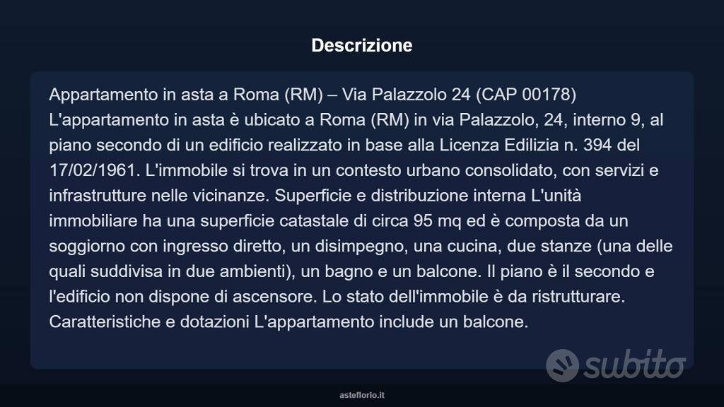 Appartamento – Roma, Quarto Miglio, Appio-Pignatelli - Vista 4