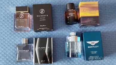 Lotto 4 Profumi Uomo (Rasasi, Bentley, ecc.)