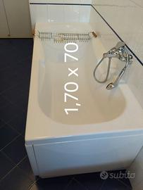 Vasca da bagno d'appoggio