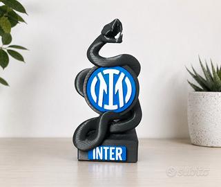 Serpente Inter Artigianale Statuetta Inter