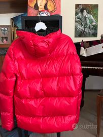 Piumino armani jeans rosso