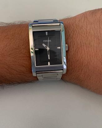 Orologio FOSSIL FS4561, rettangolare acciaio inox