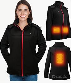 Giacca riscaldante donna batteria usb Taglia M