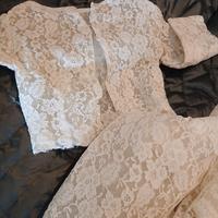 pizzo macrame' color ecru 