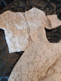 pizzo macrame' color ecru 