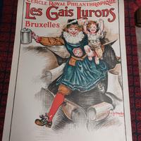 Antico Poster Circense Cercle Royal 1920